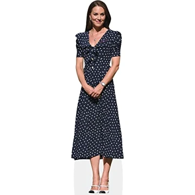 Image of Kate Middleton (Polka Dot) Mini Size Cutout