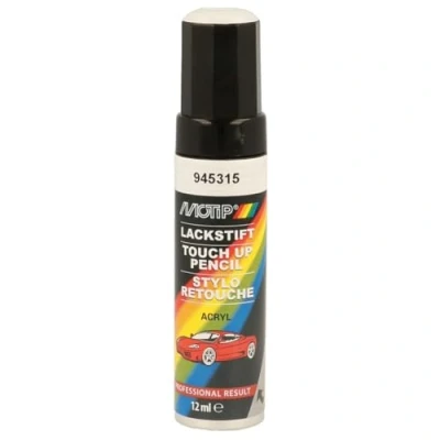 Image of P0WN, PEUGEOTEWN, PEUGEOTP0WN Vehicle combination paint MOTIP 945315 12ml Pin white Sandpaper for dry sanding (grain 80)