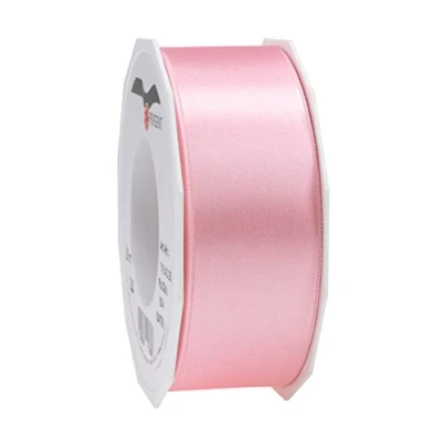 Image of Präsent Satin Ribbon Light Pink 40 mm width, 25 m length