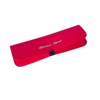 Image of Extreme Heat Protection Cerise Travel Pouch Safety Mat with Storage for GHD Hair Straighteners and Tongs etc