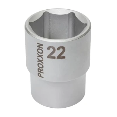 Image of Proxxon 1.27 cm, 1/2&#039;&#039; Socket Wrenches, 22 mm