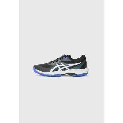 Image of Asics GAME FF Multicourt tennis shoes, Men&#039;s, Size: 6.5, Black/white shoes