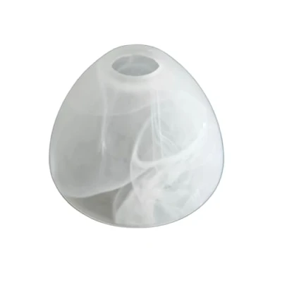 Image of Lampshade E14 Baroque Conical, Glass Replacement, Replacement Lamp, Shade, Lamp for Pendant Glass, Lampshades Lamps (1 x Baroque)