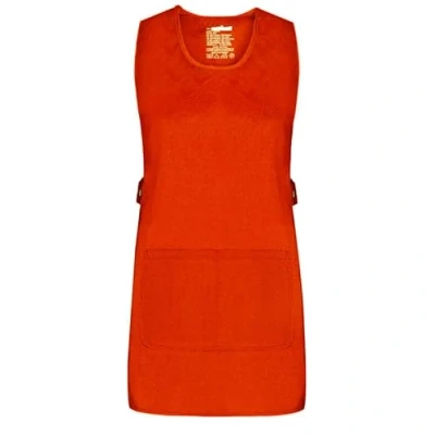 Image of MISEMIYA APRON CLEANING WORK UNIFORM CLINIC HOSPITAL VETERINARY SANITATION HOSTELRY Ref.868 X Large, Orange