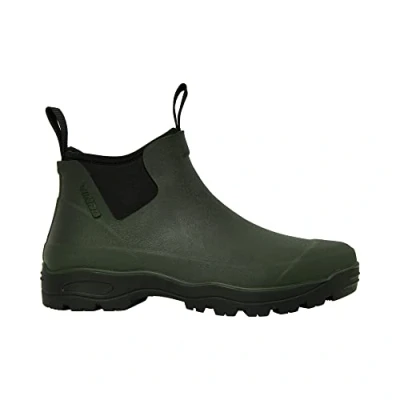 Image of Viking Women&#039;s Ho​v​i​n​ Ne​o​ Lo​w​ Rain Boot Huntinggreen Black 3.5 UK