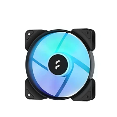 Image of Fractal Design Aspect 12 RGB 120 mm PWM Wide 500 2000 RPM Range Black Frame 3 pack Computer Fan