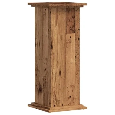 Image of vidaXL Plant Stand Pot Holder Engineered Wood Flower Display Stable Top Surface, Easy to Clean, Timeless Design, 33x33x80 cm