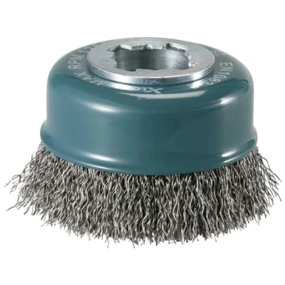 Image of Makita D 73396 X Lock Crimped Wire Cup Brush 75mm 0.3mm
