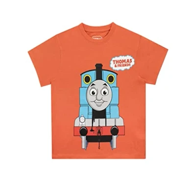 Image of THOMAS &amp; FRIENDS Boys T Shirt Orange 9 10 Years