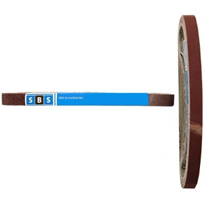 Image of 96 Piece Fabric Sanding Belts 13 x 451 Grain Each 16 40/60 / 80/120 180/240 Black and Decker Power File