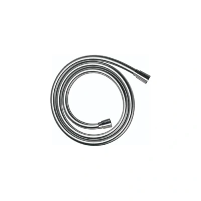 Image of hansgrohe Isiflex universal fit shower hose 2.00 m, tangle free, flexible head anti kink, incl. sealing rings, chrome, 28274000