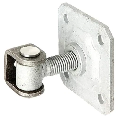 Image of Gah Alberts 418403 Door Hinge with Panel to be Screwed on Adjustable at 20 mm for Welding Thread M20