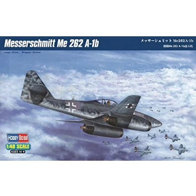 Image of Hobbyboss 1:48 Scale Me 262 A 1b Assembly Kit