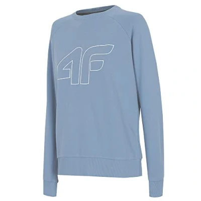 Image of 4F Women&#039;s H4Z22 BLD350 Sweatshirt, Denim, L
