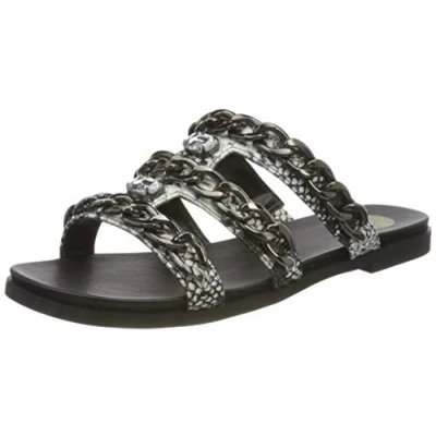 Image of Buffalo Janelle, Women’s Mules, Multicolour (Black/White 000), 4 UK (37 EU)