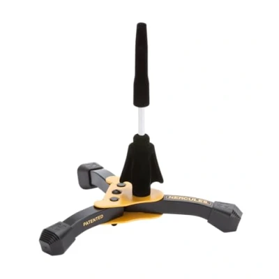 Image of Hercules DS640BB Improved Flute/Clarinet Stand with Bag