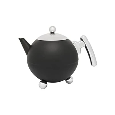 Image of Bredemeijer Teapot Bella Ronde 1.2L matt Black