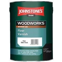 Image of Johnstones Floor Varnish Satin Clear 5L