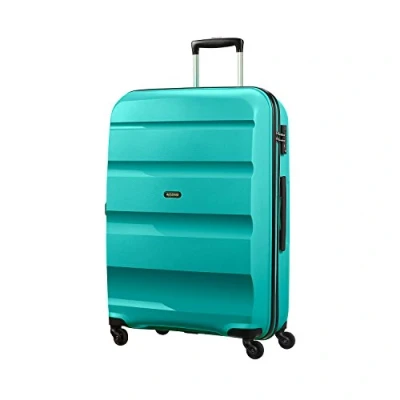 Image of American Tourister Bon Air Spinner Suitcase 75 cm, 91 L, Turquoise (Deep Turquoise)