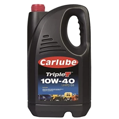 Image of Carlube KAD050 Triple T 10w40 UHPD E6 Engine Oil 5 Litre x 2