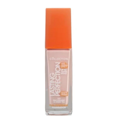 Image of Collection Cosmetics Lasting Perfection Matte Foundation, Full Coverage, Anti Ageing Effect, 1N Rose Porcelain Cool 27ml