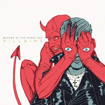 Image of Queens Of The Stone Age Villians 2017 UK 2 LP vinyl set OLE 1125 1