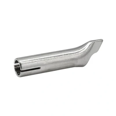 Image of Speed Welding Nozzle Triangular Y Guns Hot Air Head Torch Welder Nozzles Stainless Steel 4mm 5mm 7mm Tip