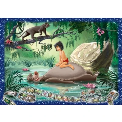 Image of Ravensburger 12000318 The Jungle Book 1000 pieces jigsaw Puzzle for adults and kids age 14 years up, disney jigsaw, gifts