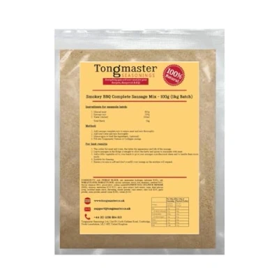 Image of Smokey BBQ Complete Sausage Mix 100g (1kg Batch)