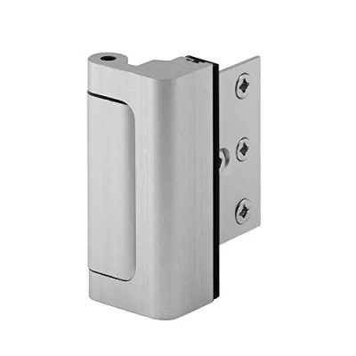 Image of Prime Line U 10827 Door Reinforcement Lock, Satin Nickel, 7.62 cm