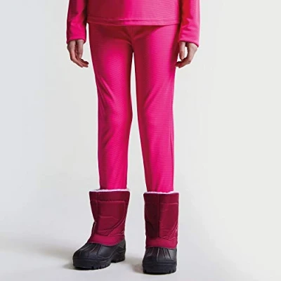 Image of Dare2b Equate Kids Base Layer Set Quick Drying Thermal Stretchy, Cyber Pink, 13 Years