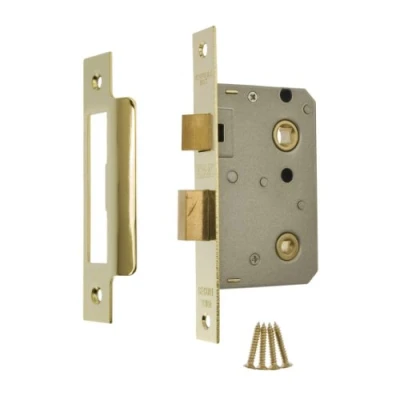 Image of Era 243 31 2.5 inch/ 64mm Bathroom Sashlock Brass Effect, Gold