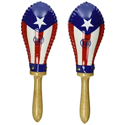 Image of LP Latin Percussion Salsa Rawhide Maracas LP393 PR