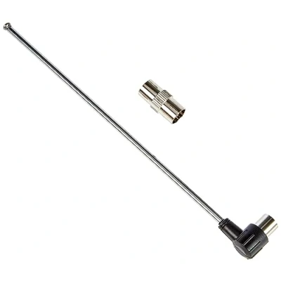 Image of FeinTech FM DAB Telescopic Antenna with IEC Plug Adapter