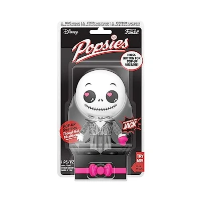 Image of Funko Popsies: Disney the Nightmare Before Christmas Jack Skellington (Valentine’s Day) Disney: Collectable Vinyl Figure Gift Idea Official Merchandise