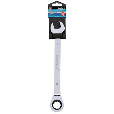 Image of Blue Spot Tools 05116 21mm Chrome Vanadium Ratchet Spanner Fixed Head