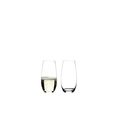 Image of Riedel Crystal O Range Stemless Champagne Flutes Set of 2