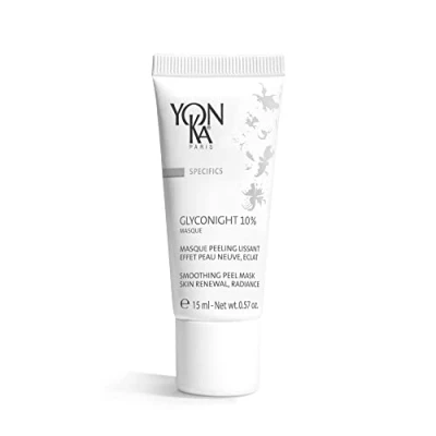 Image of GLYCONIGHT 10% MASK SIZE INTRODUCTION 15ml Triple Effectiveness With Pure Glycolic Anti Ageing, New Skin Effect, Radiance Dermatologically Proven Results ! 98% Natural Origin