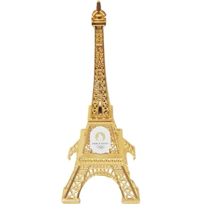 Image of PARIS 2024 Olympic and Paralympic Games Official Collection Eiffel Tower 15 cm, gold, cm