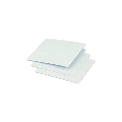 Image of Clairefontaine Ref 16146C Pollen Folded Card (Pack of 25 Sheets) 116 x 116mm Sized, 210gsm Card, Inkjet &amp; Laser Printer Compatible, Acid Free Blue