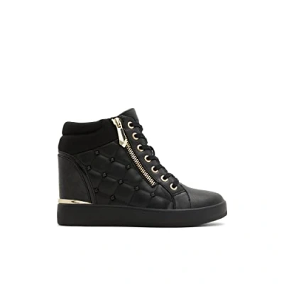 Image of Aldo Women&#039;s Ailannah Sneaker, Other Black, 5 UK