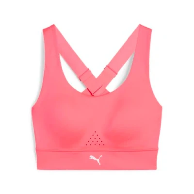 Image of Puma RUN BRA High support sports bra, Women&#039;s, Size: Small, Sunset glow