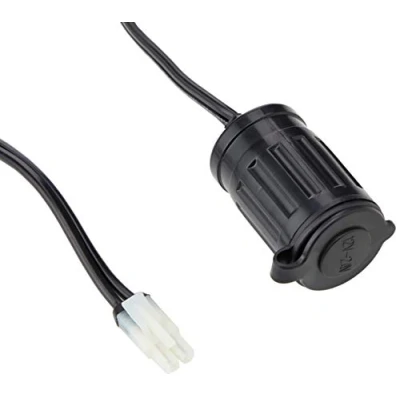 Image of OPTIMATE OM TM68 3 AND 4 CIGAR SOCKET LEAD WITH WHITE TM CONNECTOR