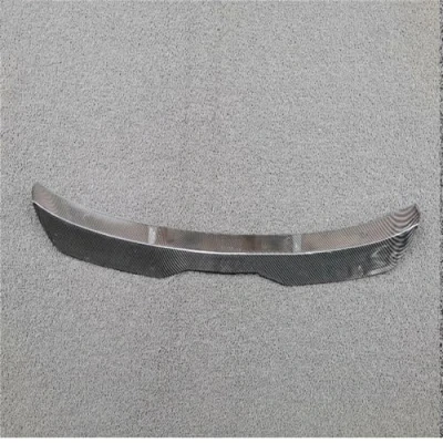 Image of JiAQen Car Rear Boot Spoiler Lip Wing For Ford Focus 2011 2012 2013 2014 2015 2016 2017 2018,ABS Trunk Lid Tail Molding Trim Universal Accessories,B Carbon Fiber