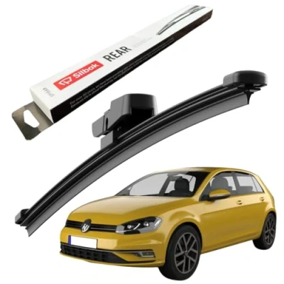 Image of Silbak Rear Windscreen Wipers, for VW (VOLKSWAGEN) GOLF 7 (08/2012 ONWARDS) Wiper Blades, 280mm, Blades Set 7, Blade