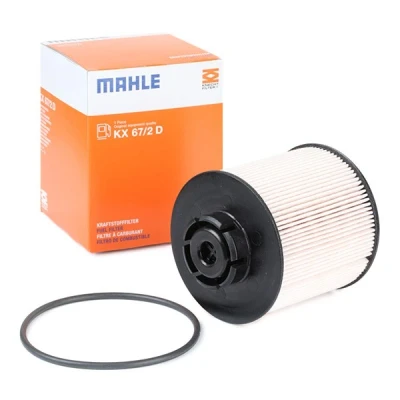 Image of 76558696, KX672DECO Fuel Filter MAHLE ORIGINAL KX 67/2D Insert BMW: 3 Saloon, 5 6 Gran Coupe, AUDI: A4 B6 A6 C5 Avant, TT Coupe
