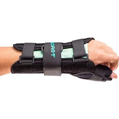Image of Aircast A2 Wrist Support Brace with Thumb Spica: Left Hand, Medium