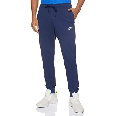 Image of Nike M NSW Club JGGR JSY Sport Trousers Midnight Navy/(White), 4XL T