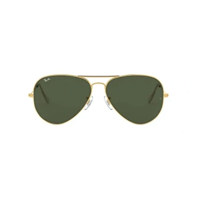 Image of Sunglasses Ray ban Rb3026 aviator large metal ii col. l2846 Unisex Pilot Gold