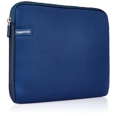 Image of Amazon Basics 33.8 cm Laptop Sleeve, Navy